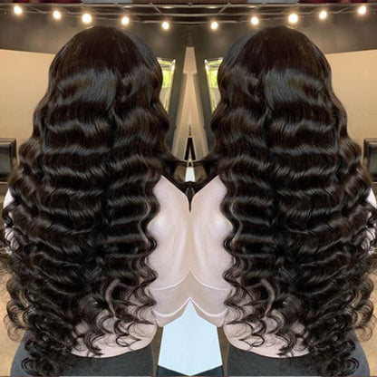 Loose Deep Wave Wig 13x6 Lace Front Wig HD Lace Frontal Wig Long Human Hair Wig Glueless Wigs