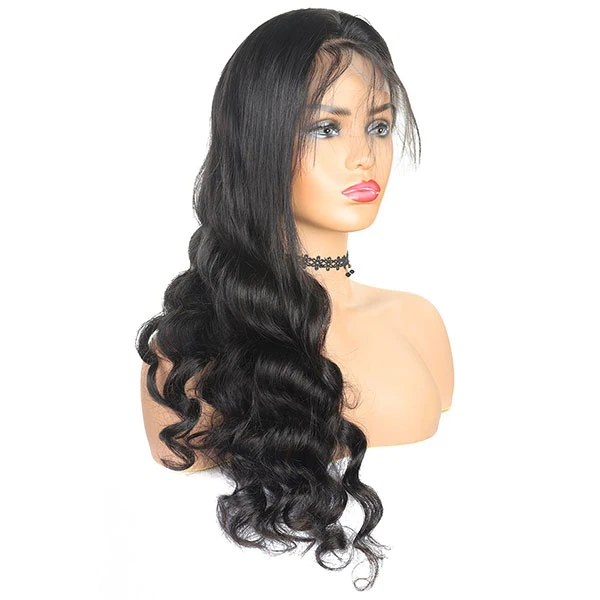 Transparent HD Middle Part T Lace Part Wigs 13x4x1 Loose Deep Wave Human Hair Wig