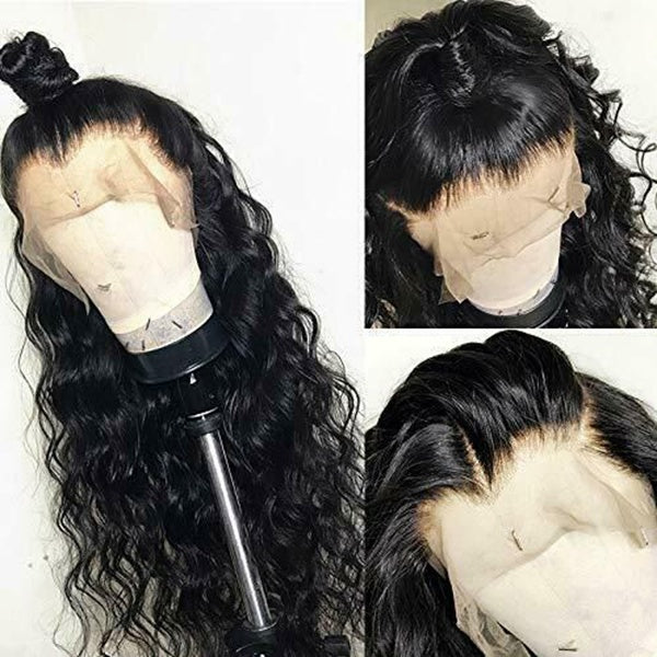 loose deep virgin human hair wig