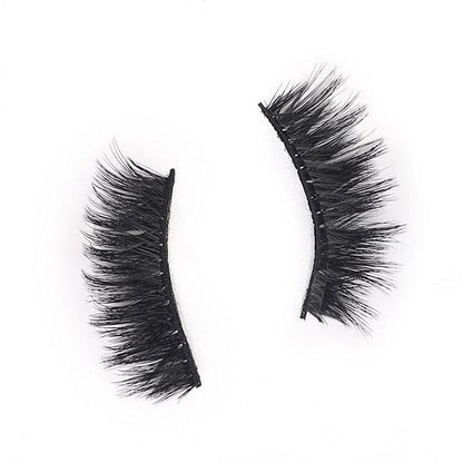 3D Eye Lashes Mink Eyelashes Criss-cross Strands