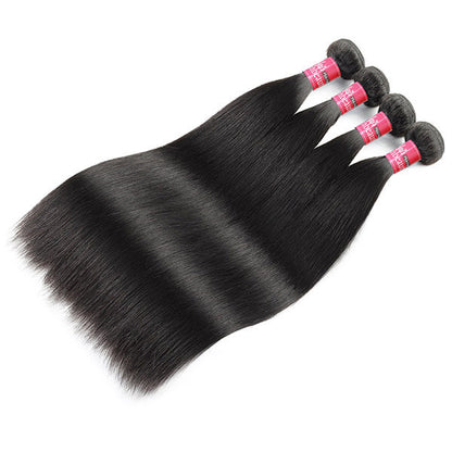 High Quality Virgin Human Hair 4 Bundles Brazilian Straight Hair Bundles For Sale Virgin Hair Bundles