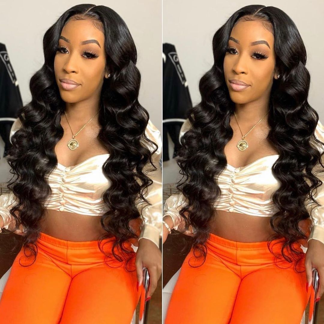 Loose Deep Wave Wig 13x6 Lace Front Wig HD Lace Frontal Wig Long Human Hair Wig Glueless Wigs