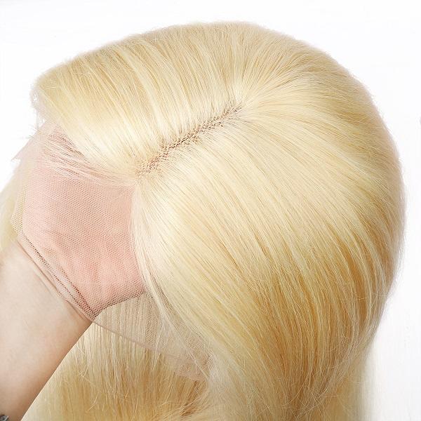 Blonde 613 Color Wig Body Wave T Lace Frontal Wigs Virgin Human Hair